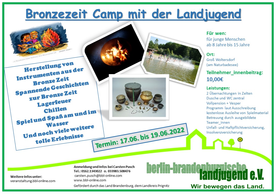2022 05 17 Flyer Bronzezeitcamp